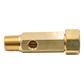 3/4 FGHx1/2MPT FITTING WITH 1/4FPT PORT - Valves