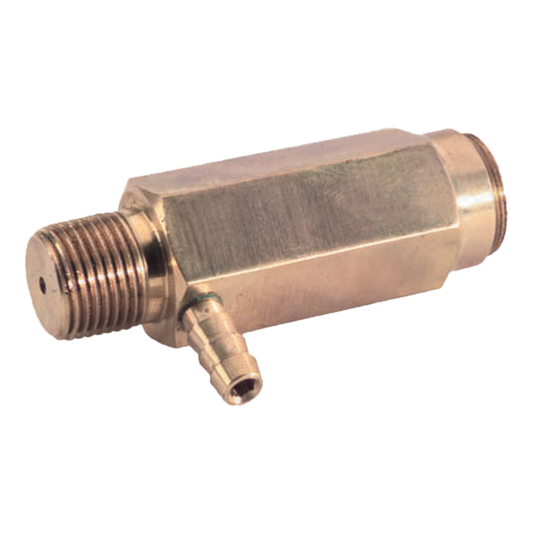 General Pump Safety Relief Valve 1/2MPT W/HB Outlet 1000-6000 P - Safety Relief Valves