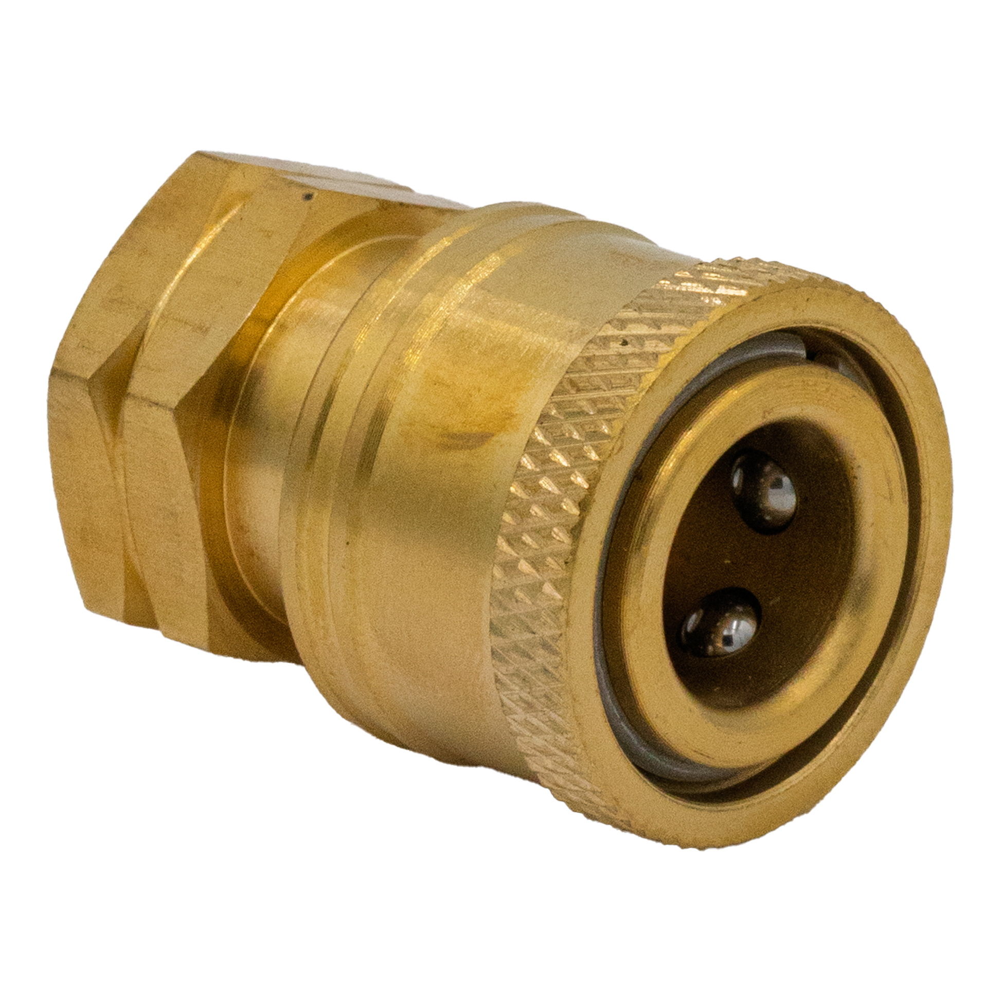 Gladiator brass quick connect socket 3/8 inch FNPT 4000 PSI