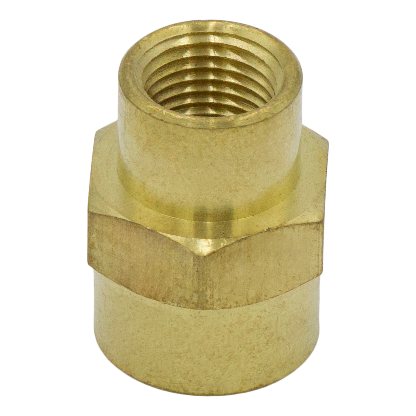 Brass Reducing Hex Coupler - Brass Fittings