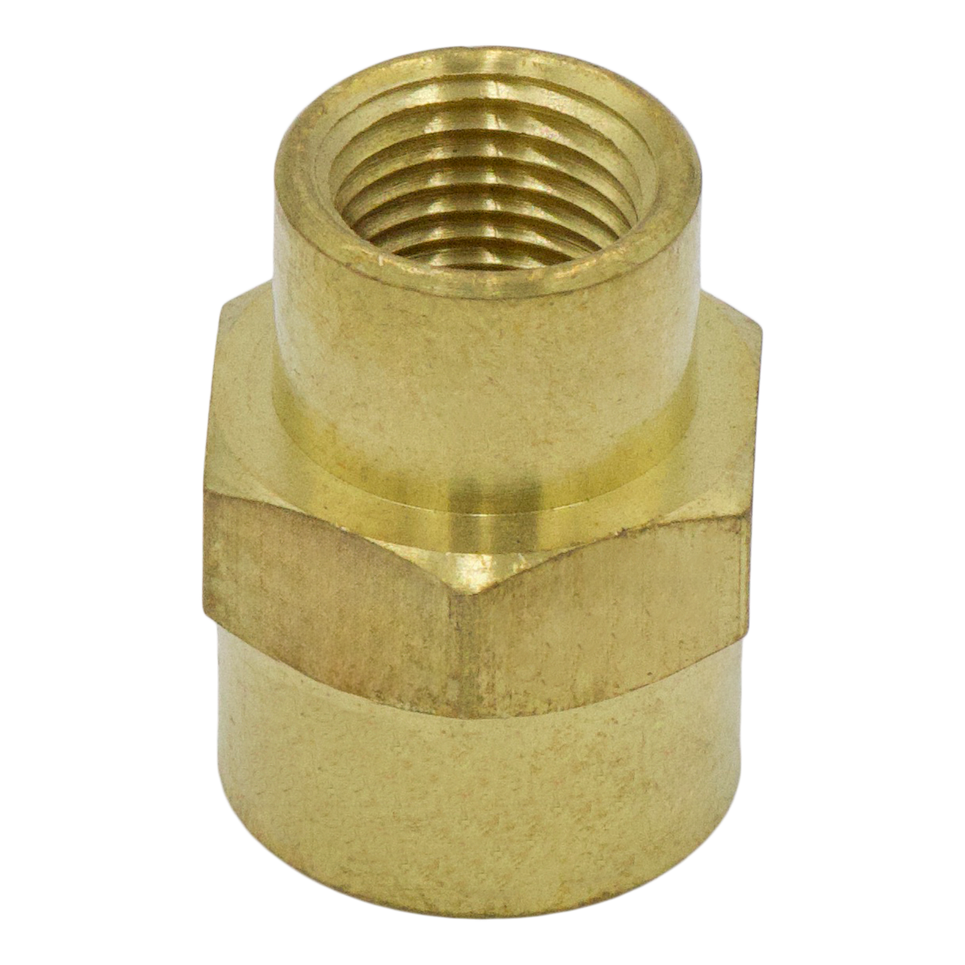 Brass Reducing Hex Coupler - Brass Fittings