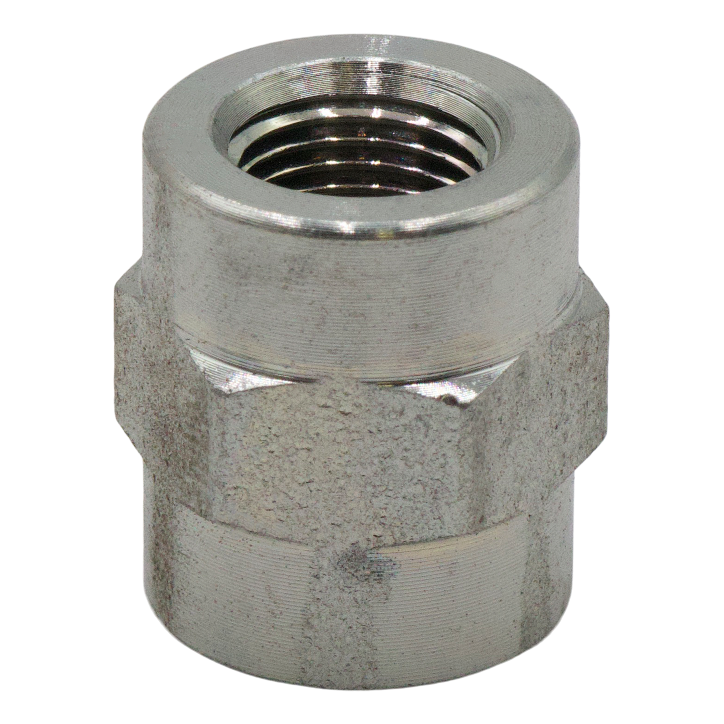 Steel Hex Coupler 1/8", 5000 PSI - Steel Fittings