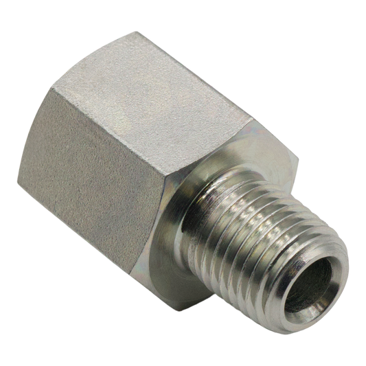 Steel Adapter 3/8 FPT X 1/4 Mpt, 4000psi - Valves