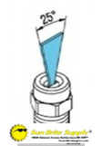 Spraying Systems Co. 1/8" Meg Stainless Steel Nozzles - 1/8 Inch Meg Nozzles