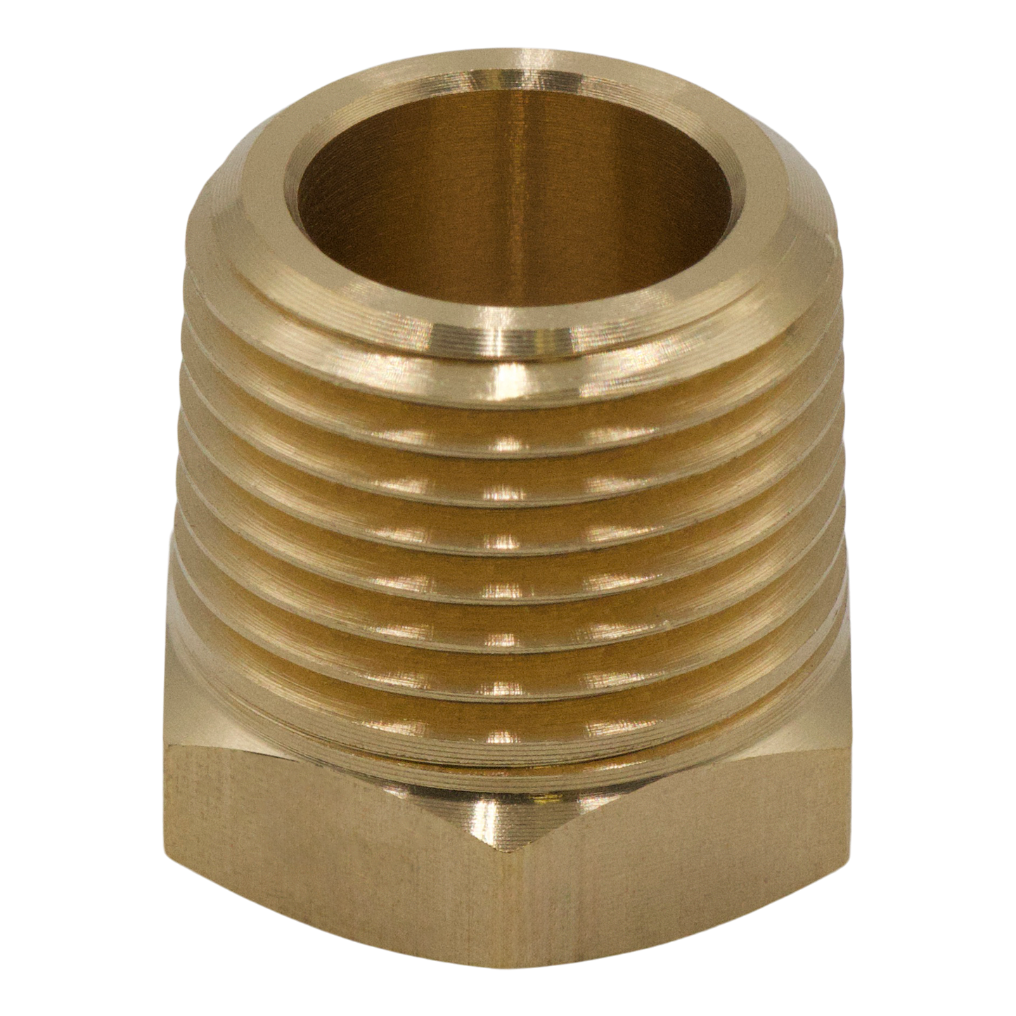 Brass Bushing 3/8MPT X 1/4FPT [short Hex] - Valves