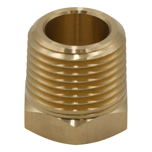 Brass Bushing 3/8MPT X 1/4FPT [short Hex] - Valves