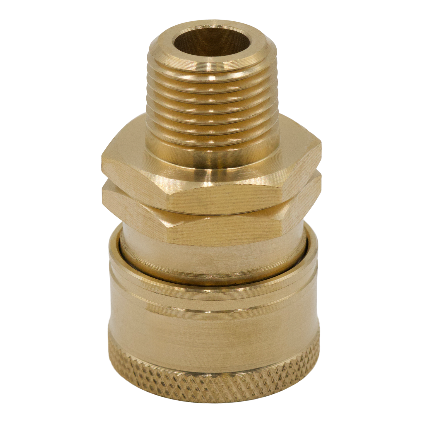 Gladiator Quick Connect Socket 3/8" MNPT Brass - Quick Connects