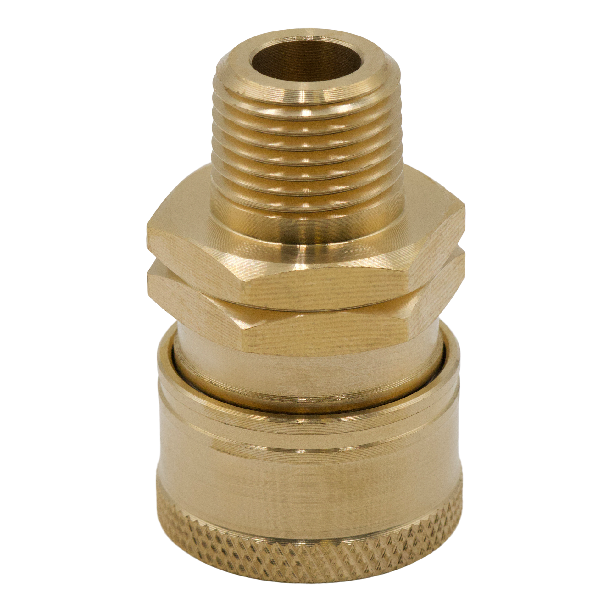 Gladiator Quick Connect Socket 3/8" MNPT Brass - Quick Connects