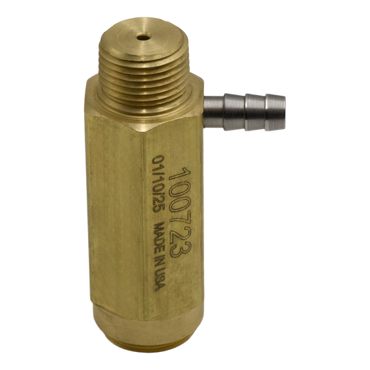 General Pump Safety Relief Valve 3/8MPT W/HB Outlet 1000-6000 P - Safety Relief Valves