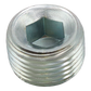 Steel High Pressure Allen Head Plug - Steel Fittings
