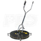 Whisper Wash Maxima 36 inch surface cleaner with casters and 2-tip spray bar