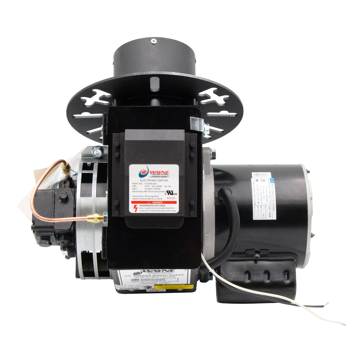 Wayne Combustion Systems Wayne 239-105 Ehasr Burner 3 3/4",230V 3 Gph, 6.25 - Gauges / Filters
