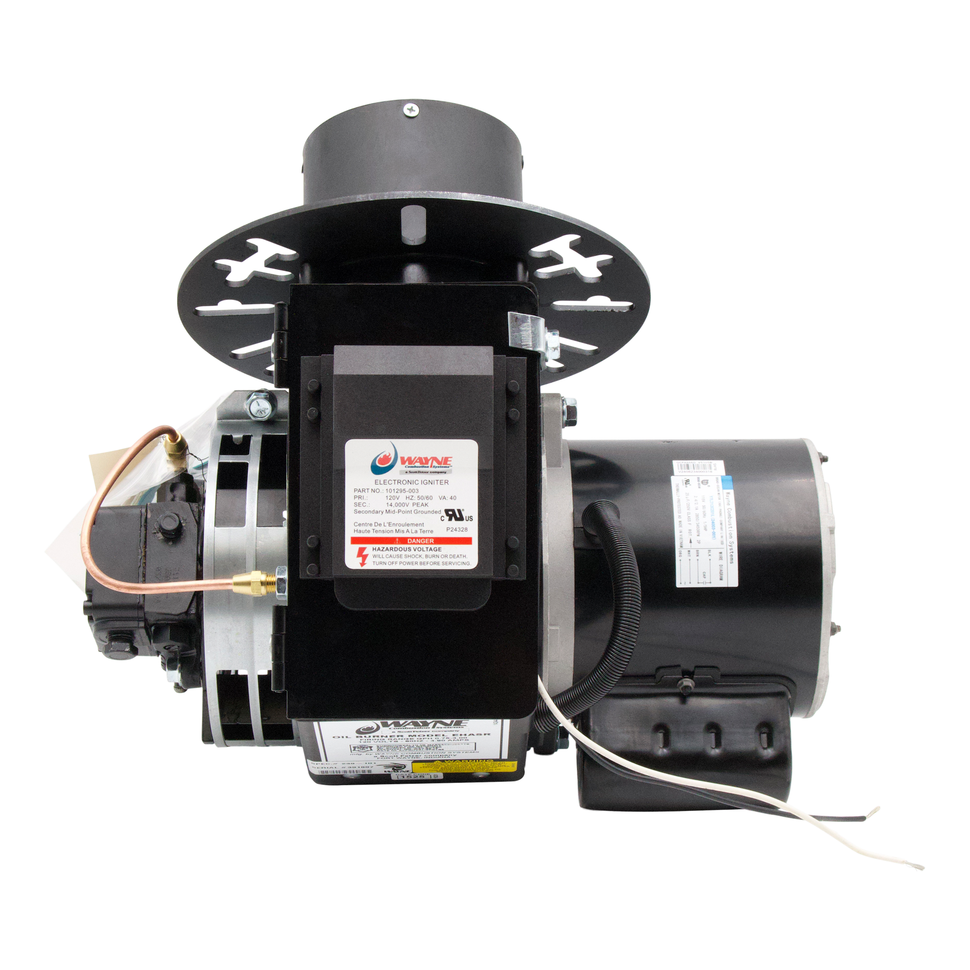 Wayne Combustion Systems Wayne 239-105 Ehasr Burner 3 3/4",230V 3 Gph, 6.25 - Gauges / Filters