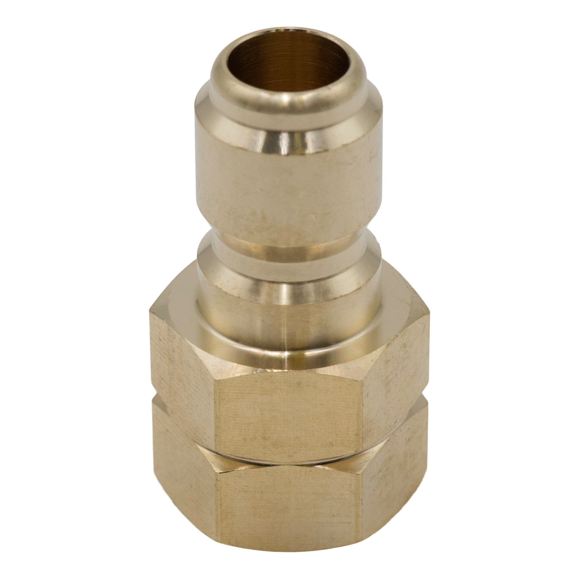 Gladiator QC Plug 1/2" FPT Brass - Brass Fittings