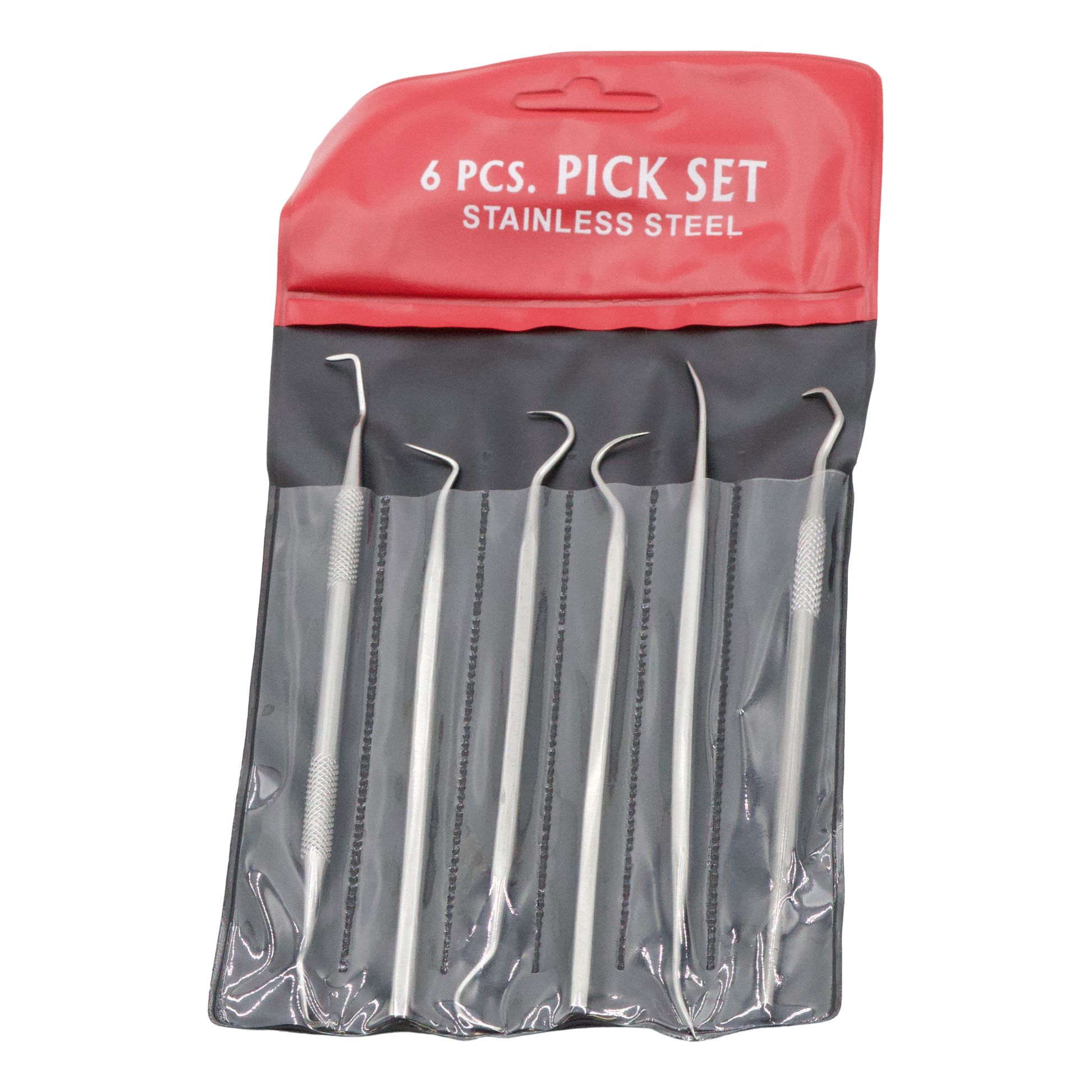 Gladiator Set Of 6 Assorted S.s. O-ring Picks - Quick Connects