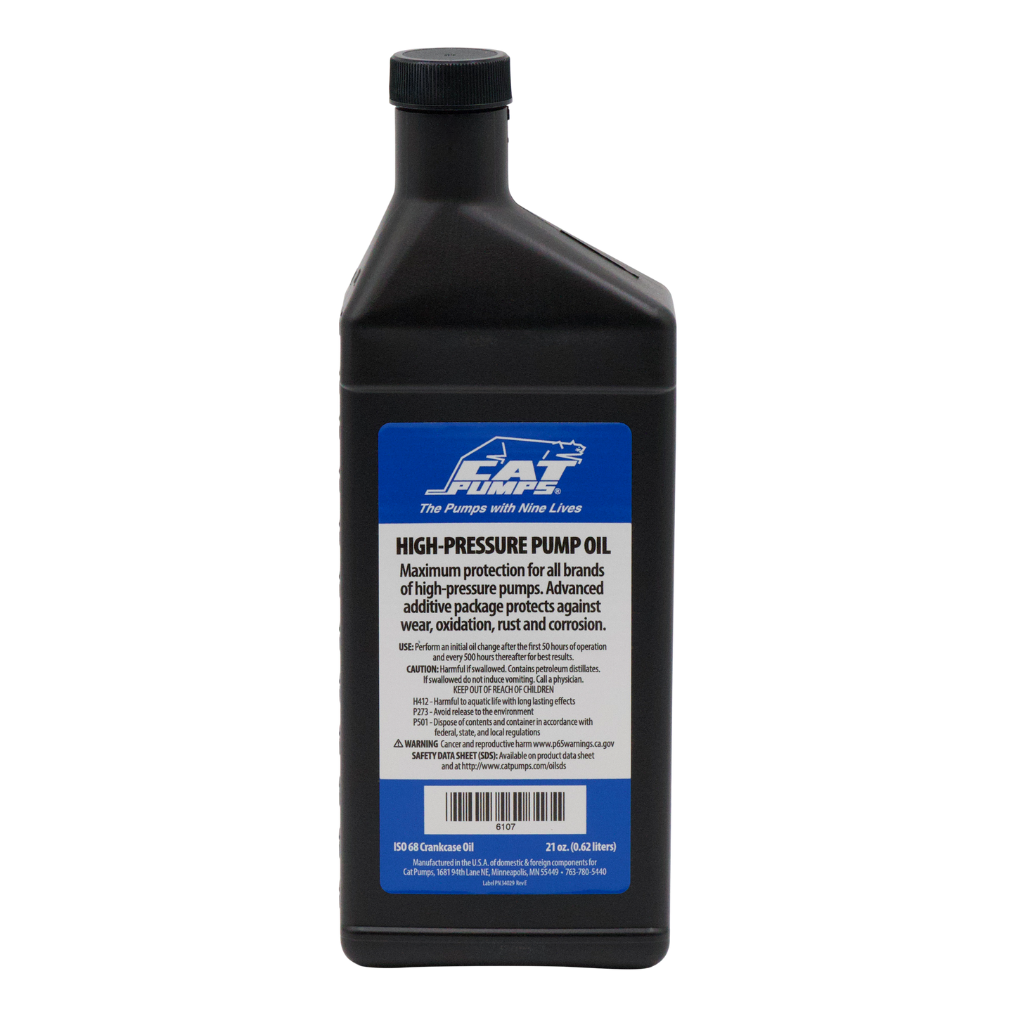 CAT Pumps Each 21 Oz. Bottle Cat Pump Oil