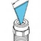 Spraying Systems Co. 1/8" Meg Stainless Steel Nozzles - 1/8 Inch Meg Nozzles