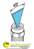 Spraying Systems Co. 1/8" Meg Stainless Steel Nozzles - 1/8 Inch Meg Nozzles