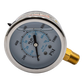 Stainless Steel Pressure Gauge 0-1000 PSI 1/4" MPT - Gauges / Filters