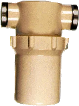 Hypro White Bowl Water Filter 1/2" FPT 50 Mesh - Valves