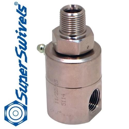 Super Swiv 5114 90 Deg 3/8M X 3/8F 5000 PSI - SKU 4577 - Hose Reel Part for pressure washing