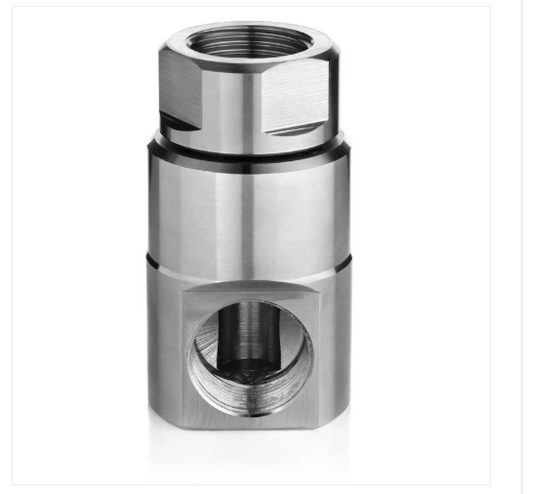 Super Swiv 5114 90 Deg 3/8M X 3/8F 5000 PSI - SKU 4577 - Hose Reel Part for pressure washing
