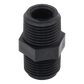 Poly Nipple 1/2 MPT X 1/2 MPT - Steel Fittings