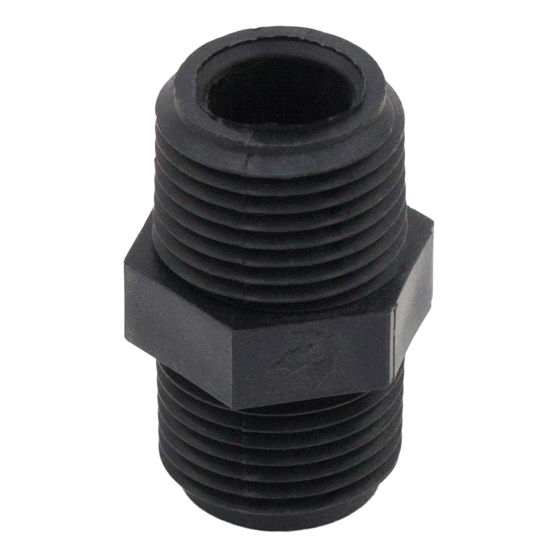 Poly Nipple 1 1/2MPT X 1 1/2MPT - Steel Fittings