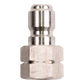 Gladiator QC Plug 1/4" Fnpt Stainless Steel - Quick Connect Couplers