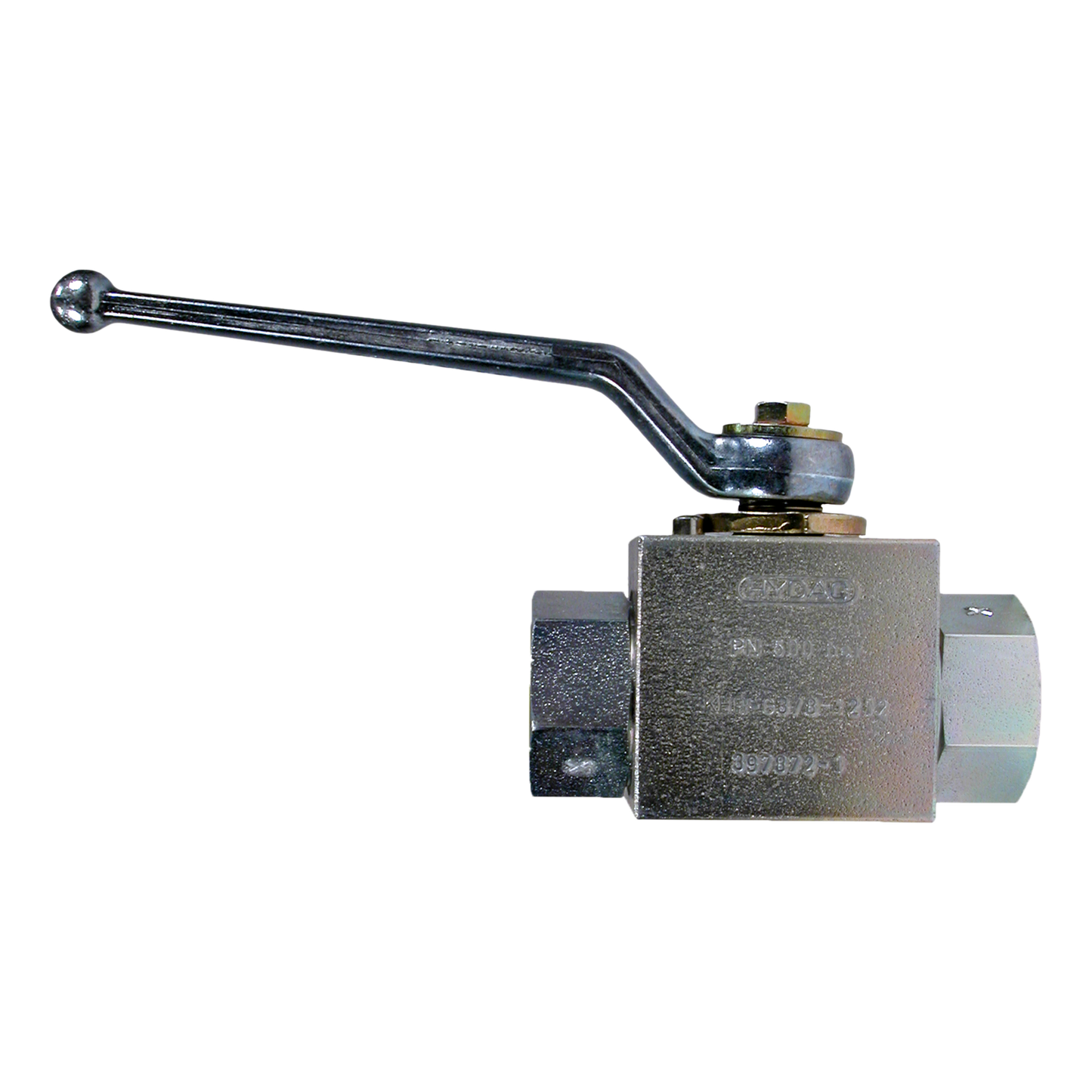 Nickel Plated 3/8" FPT 7000 PSI Ball Valve - Pressure Unloaders