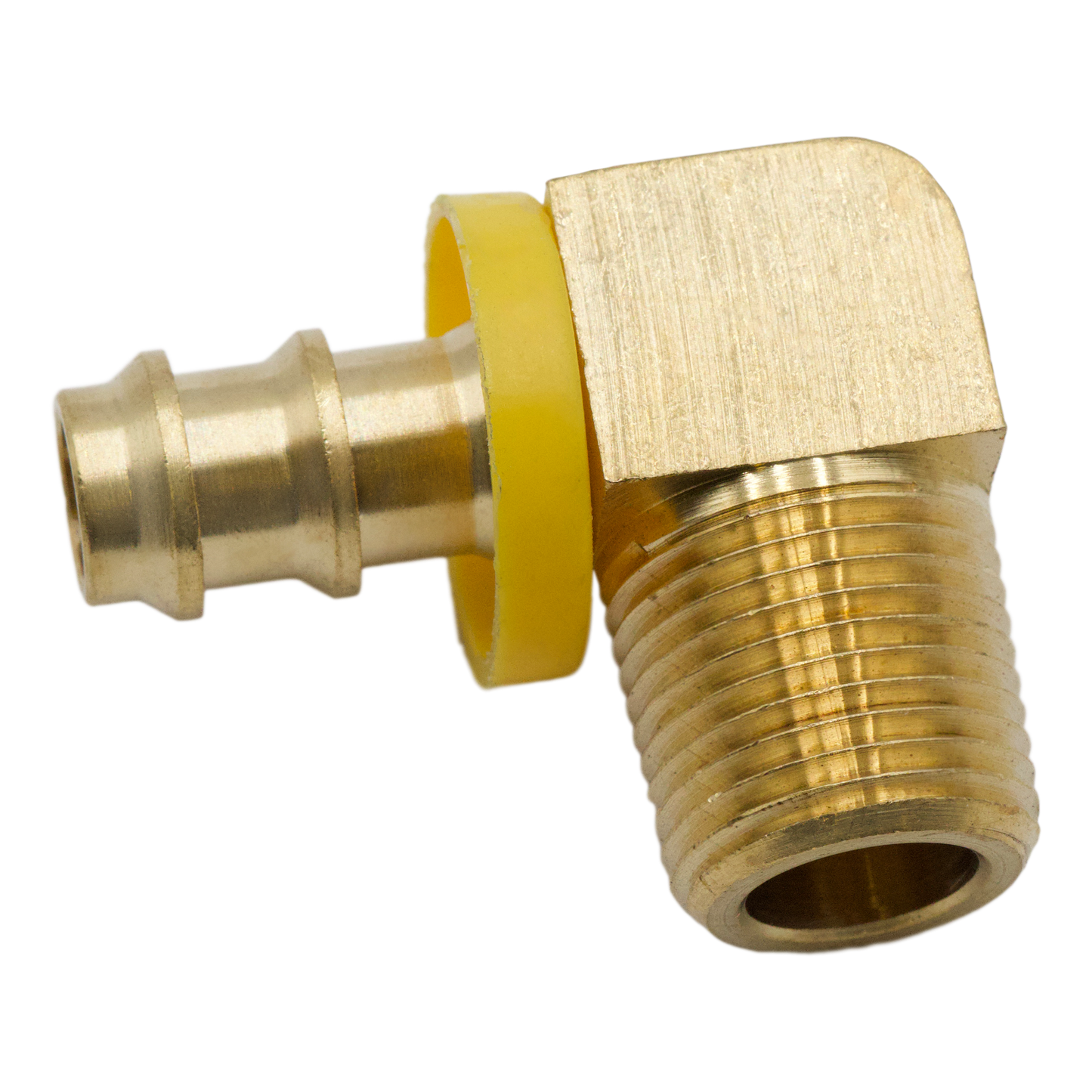 AR Push On Hose Barb Swivel 1/4 Hose X 1/4 MPT - Poly Hose Barbs