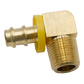 AR Push-On Hose Barb Elbow 3/8" Hose X 3/8" MPT - Poly Hose Barbs