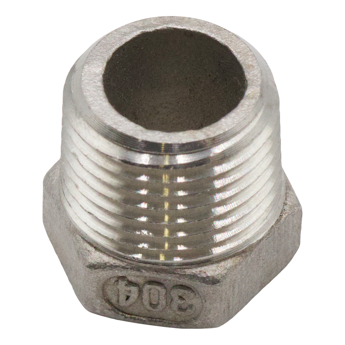 304 stainless steel hex head pipe plug