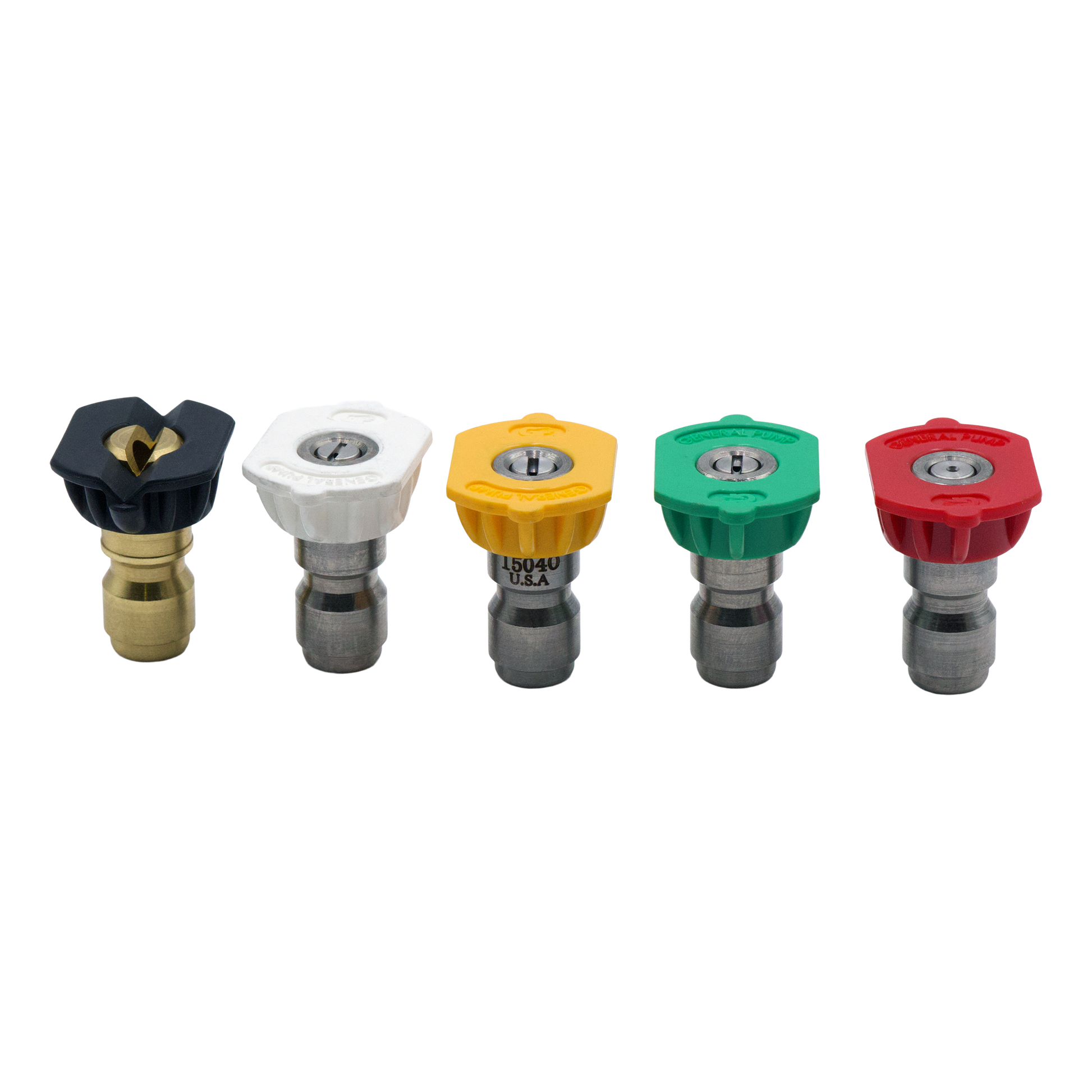 General Pump GP Quick Connect 5-Pack Pressure Washer Nozzle Kit - Quick Connect Nozzle Kits
