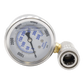 Pressure Test Gauge 5000 PSI With 3/8" SS Qcs - Gauges / Filters