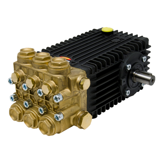 GP TSF2019 6.3-7.6GPM @ 3600PSI 1450/1750RPM 24mm SOL - Belt Drive Pressure Washer Pumps