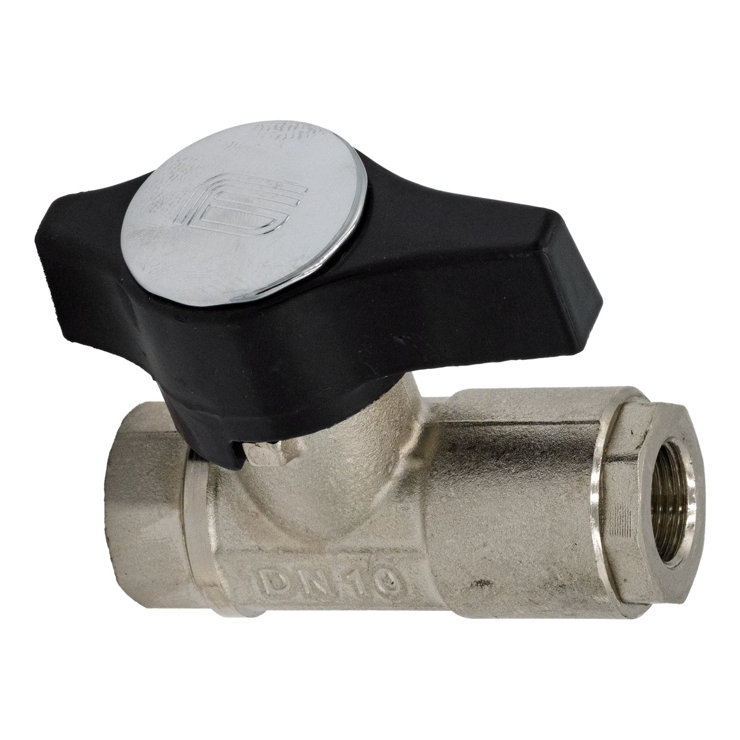 Nickel Plated 3/8" 3050 PSI Ball Valve - Pressure Unloaders