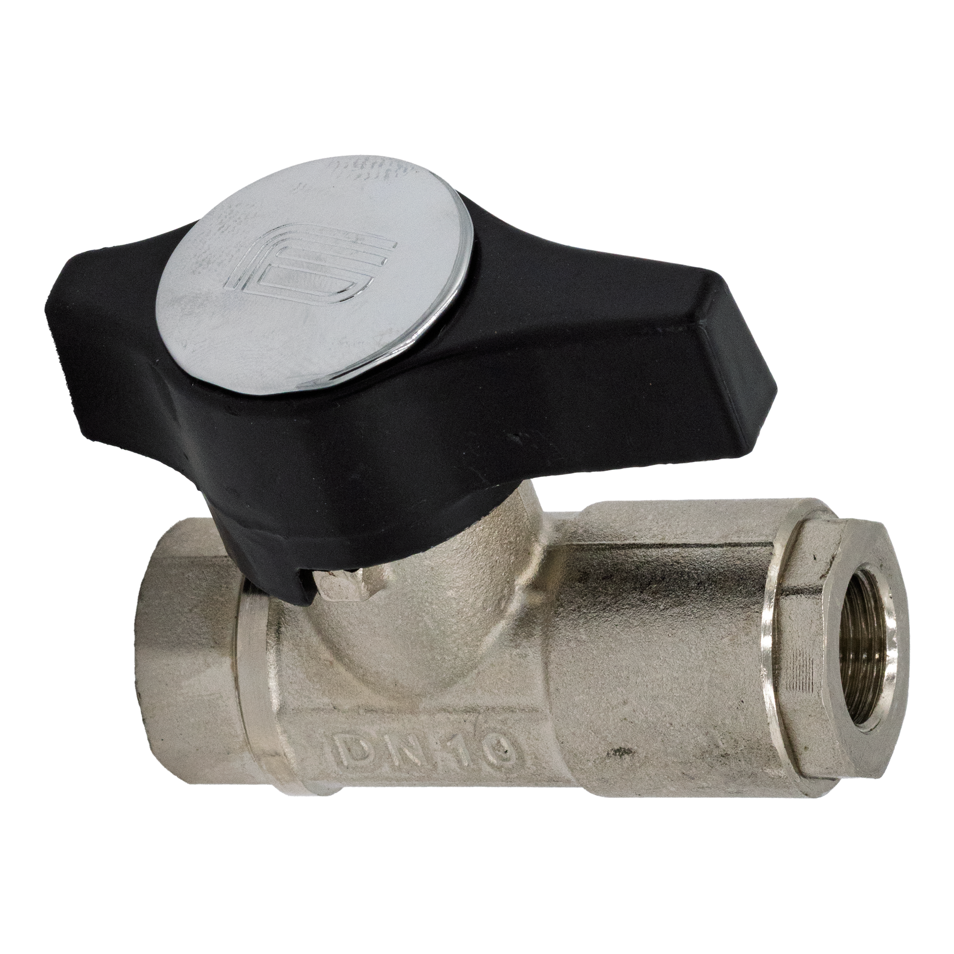 Nickel Plated 3/8" 3050 PSI Ball Valve - Pressure Unloaders