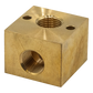 Unloader Block Brass 1/2 FPT X 1/2 FPT - Pressure Unloaders