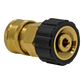 Gladiator 22mm Screw Coupler Pressure Washer Adapter - 22 MM Quick Connect Couplers