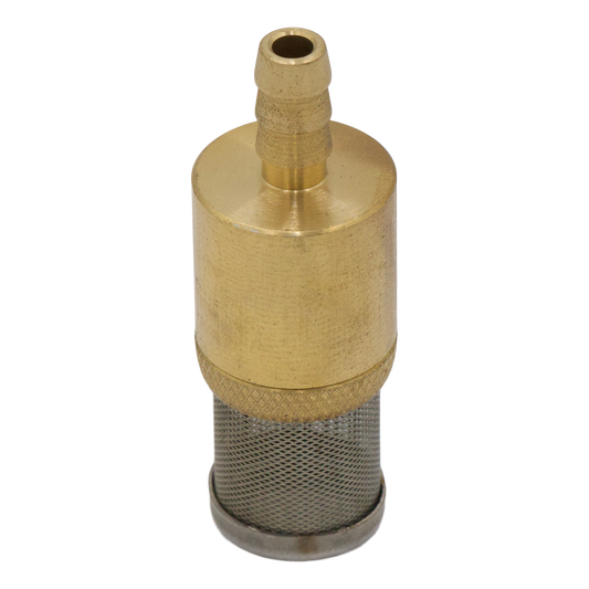 Heavy Weight Brass Chemical Strainer with Check Valve - Brass Fittings