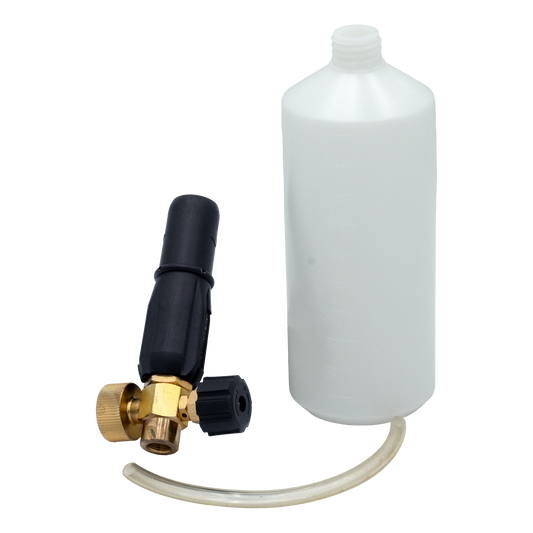 Gladiator Adjustable Foam Lance w/Liter Bottle - Rotating Turbo Nozzles