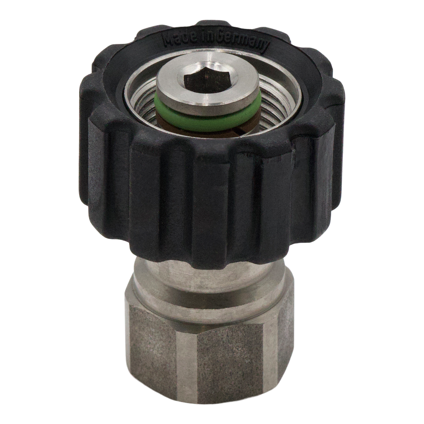 Suttner Suttner ST-40 22mm Stainless Steel Screw Coupler Pressure Washer Adapter - 22 MM Quick Connect Couplers
