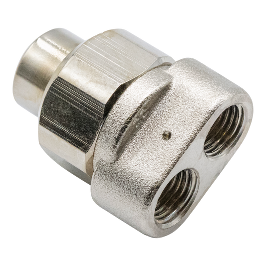 General Pump Pa Ydbl14 Dual Roll Over Nozzle Holder 1/4" Fpt. - Nozzle And Tip Accessories