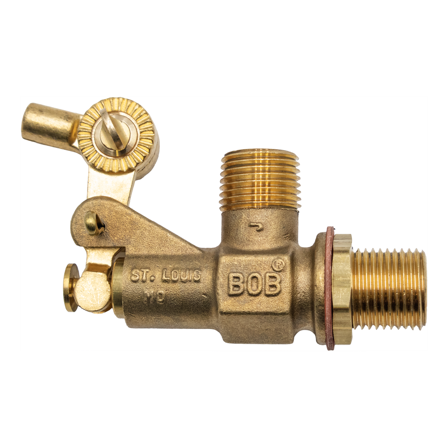 Robert Manufacturing R700l-4 Brass Float Valve 1/2" MPT - Valves