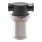 General Pump GP Clear Bowl Water Filter 1/2" I/O 80 Mesh S.s. S - Filters and Strainers