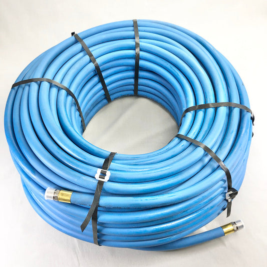 Roll 200'X5/8 Softwash Hose 300 PSI 150 Deg Blue - SKU 7128 - High Pressure Hose for pressure washing