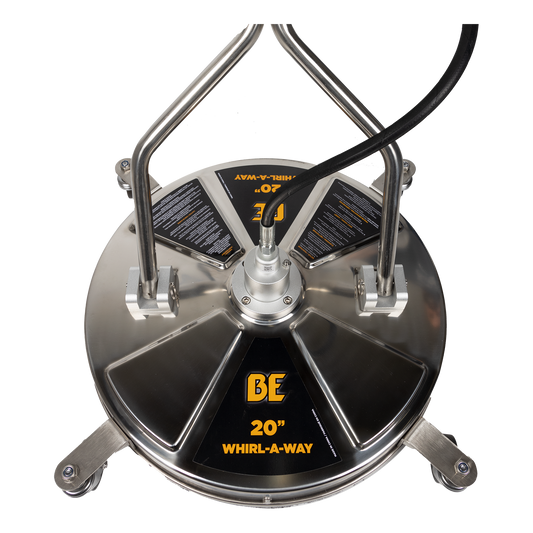 BE 20" Whirl-a-way SS - Surface Cleaners