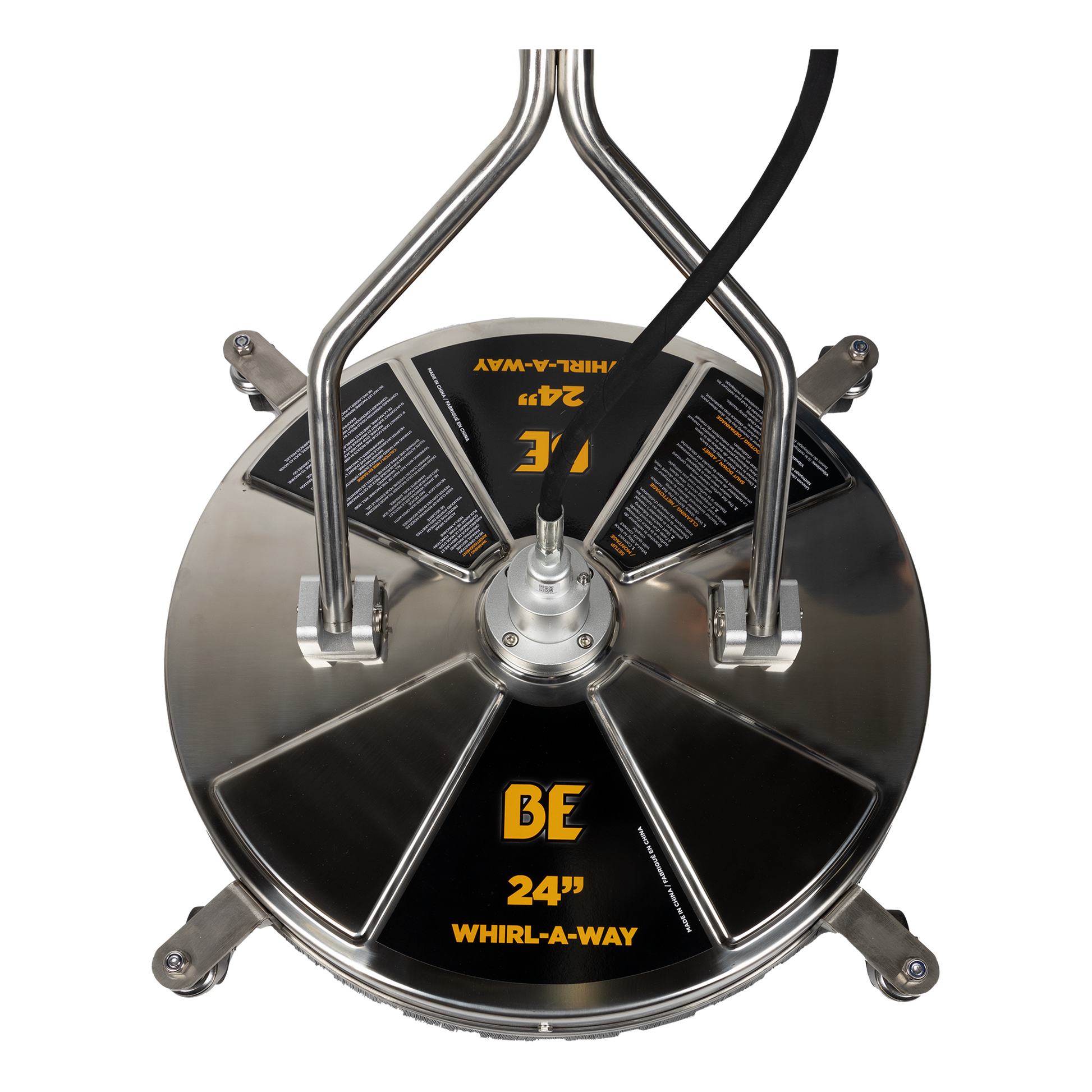 BE 24" Whirl-a-way SS 3-arm - Surface Cleaners