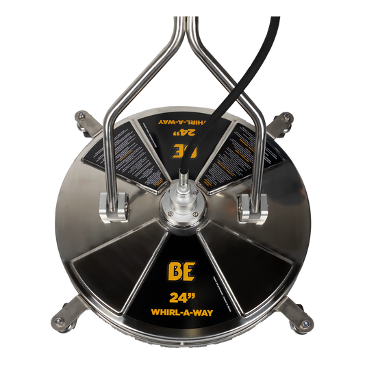 BE 24" Whirl-a-way SS 3-arm - Surface Cleaners
